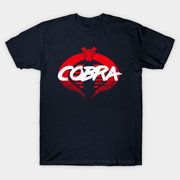 Cobra Commander 80s Edition T-Shirt by BadBox